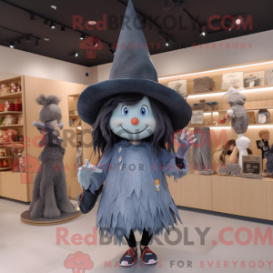 Mascot character of a Gray...