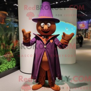 Mascottefiguur van een...