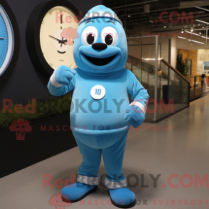 Característica de máscara de uma braçadeira com capuz com macacão e luer - Mascotes de relógios de pulso - RedBrokoly.com