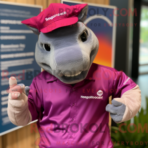 Mascottekarakter van een...