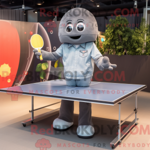 Mascot character of a Gray...