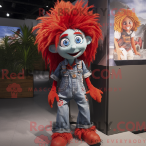 Personagem de máscara de...