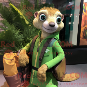 Mascot karakter van een...