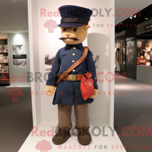 Maskottchen eines Soldaten...