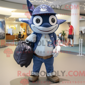Maskot karakter af en...