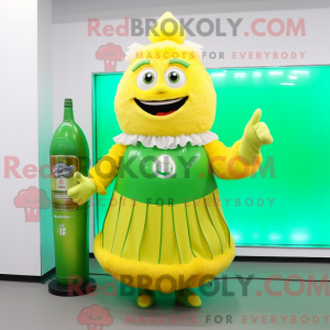 Mascottekarakter van een...