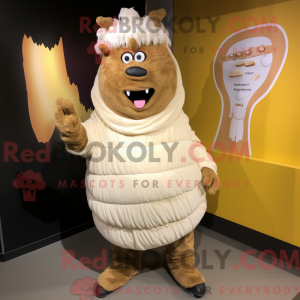 Mascot character of a Cream...