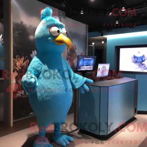 Personnage mascotte d un...