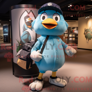 Mascot karakter van een...