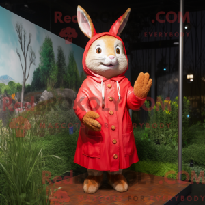 Mascot character of a Red...