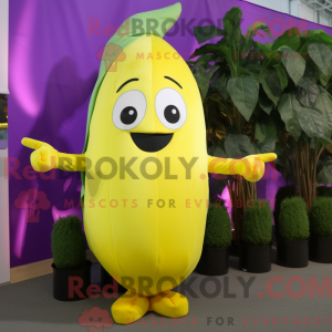 Mascot character of a Lemon...