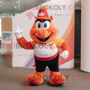 Personnage mascotte d un...