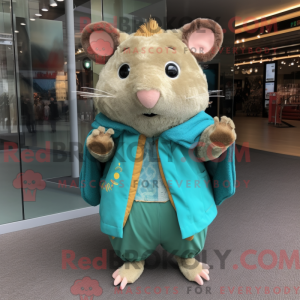 Mascot karakter van een...