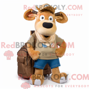 Mascottekarakter van een...
