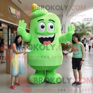 Mascot karakter van een...