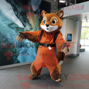 Personnage mascotte d un...