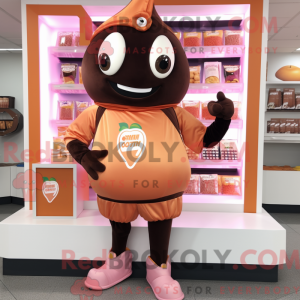 Maskot karakter af en...