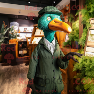 Mascot karakter van een...