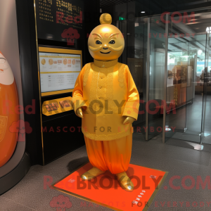 Mascot character of a Gold...