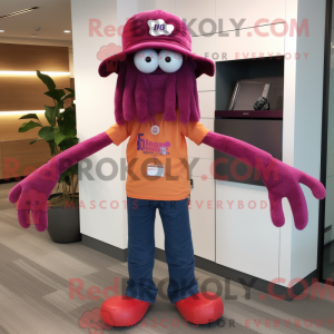 Máscara de camarão Magenta...