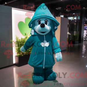 Mascot karakter van een...
