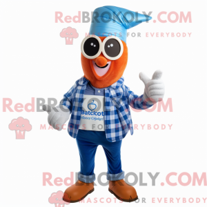 Mascot karakter van een...