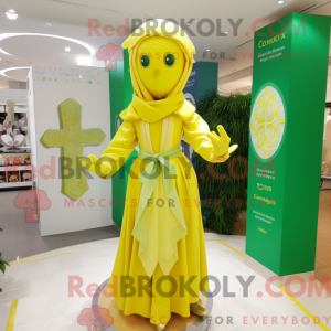 Mascot character of a Lemon...