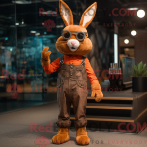 Mascottefiguur van een...