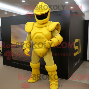 Mascot character of a Lemon...