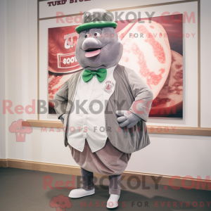 Mascottefiguur van een...