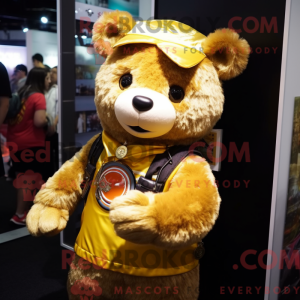 Mascot character of a Gold...