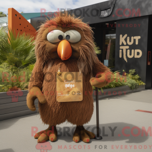 Mascot character of a Rust...