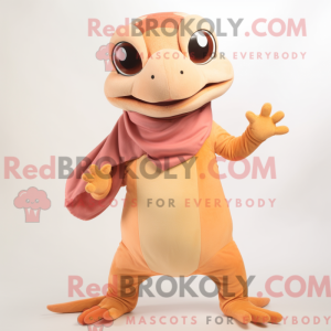 Mascot character of a Peach...
