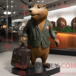 Mascot karakter van een...