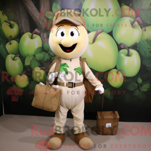 Mascot karakter van een...