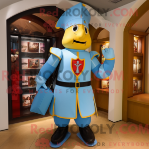Personnage mascotte d un...