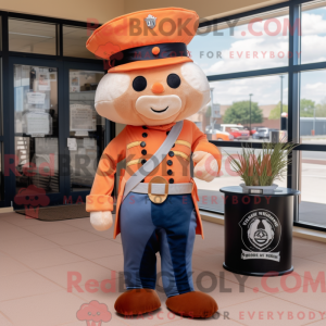 Mascottefiguur van een...