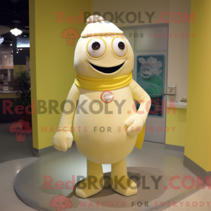 Mascot character of a Cream...
