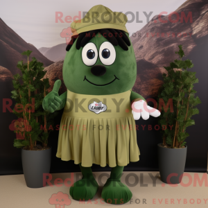 Personnage mascotte d une...