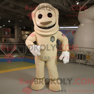 Personagem de máscara de um...
