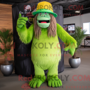Mascot character of a Lime...
