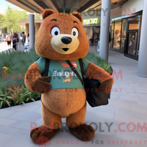 Mascot karakter van een...