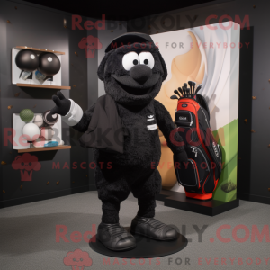 Mascottefiguur van een...