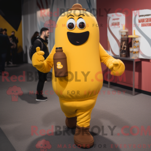 Mascot karakter van een...