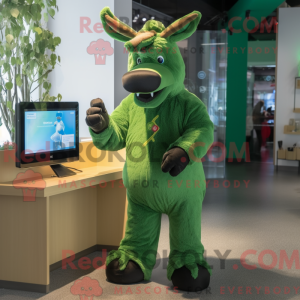 Maskottchencharakter eines...