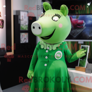 Personnage mascotte d un...