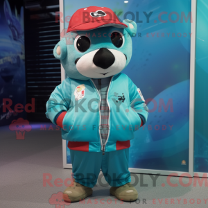 Mascot character of a...