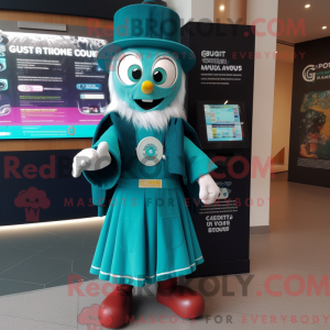 Maskot karaktär av en...