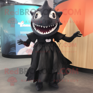 Black Shark maskot kostume...