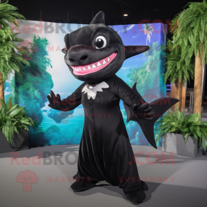 Black Shark maskot kostume...